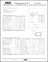 KTC4374 Datasheet