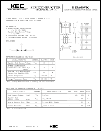 B15A60VIC Datasheet