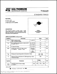 T1212NH Datasheet