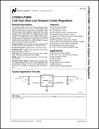 LP3962ESX-3-3 Datasheet