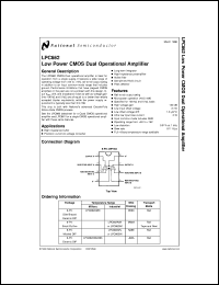 LPC662MWC Datasheet