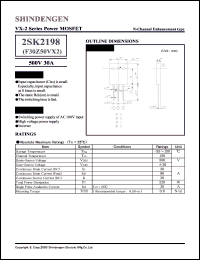 2SK2198 Datasheet