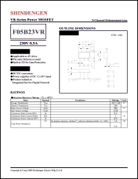 F05B23VR Datasheet