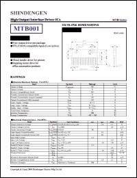 MTB001 Datasheet