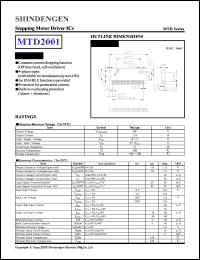 MTD2001 Datasheet