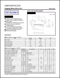 MTD2003 Datasheet