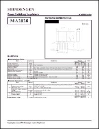 MA2820 Datasheet