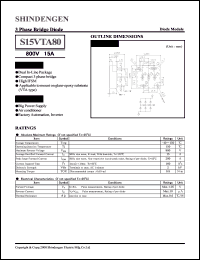 S15VTA80 Datasheet