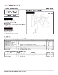 S30VT60 Datasheet