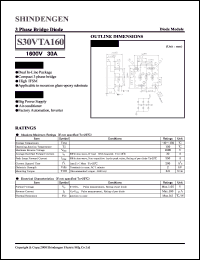 S30VTA160 Datasheet