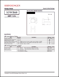 S3WB60 Datasheet