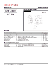 S50VB60 Datasheet
