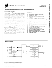 PC87109VBE Datasheet