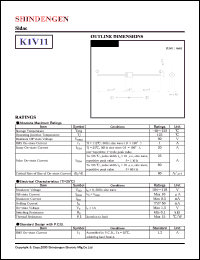 K1V11 Datasheet