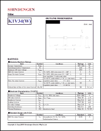 K1V34W Datasheet