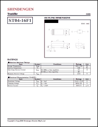 ST04-16F1 Datasheet