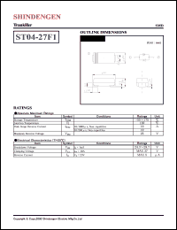 ST04-27F1 Datasheet