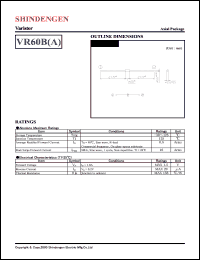 VR-60BA Datasheet