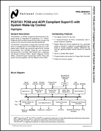 PC87351-ICK-VLA Datasheet