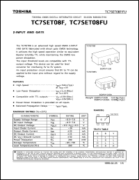 TC7SET08FU Datasheet