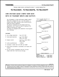 TC74LCX02F Datasheet