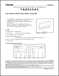 TA8052AS Datasheet
