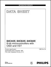 PCA84C644 Datasheet