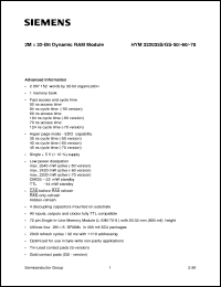 HYM322035S-60 Datasheet