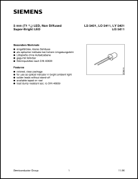 LG5411-S Datasheet