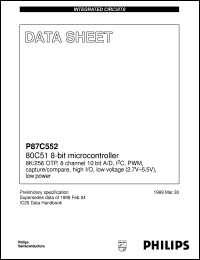 P87C552 Datasheet