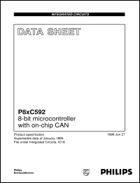 P87C592EFA-A2 Datasheet