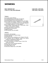 LOGK370-LP Datasheet