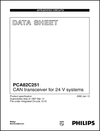 PCA82C251T-N3 Datasheet