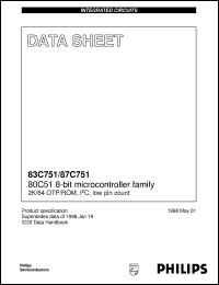 S87C751-2A28 Datasheet