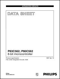 P80C562EFA-02 Datasheet