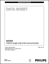 83C654 Datasheet