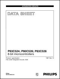P80C528EFA-02 Datasheet