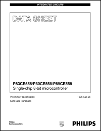 P80CE558EFB-01 Datasheet