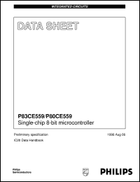 P83CE559EFB-100 Datasheet