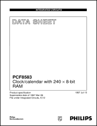 PCF8583U-5-F4 Datasheet