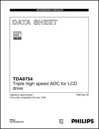 TDA8754 Datasheet