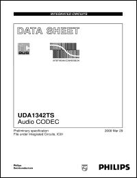 UDA1342TS Datasheet