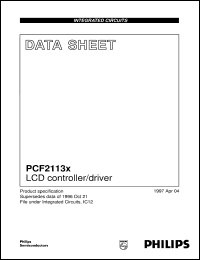PCF2113DU-10-F3 Datasheet