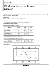 BA3899F Datasheet