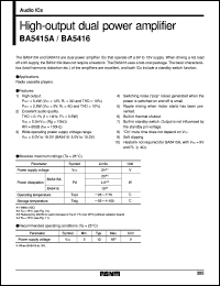 BA5416 Datasheet