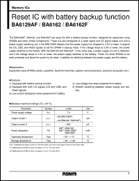 BA6129AF Datasheet