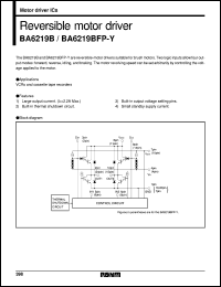BA6219BFP-Y Datasheet