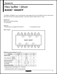 BA6267 Datasheet