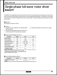 BA6427F Datasheet