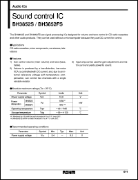 BH3852S Datasheet